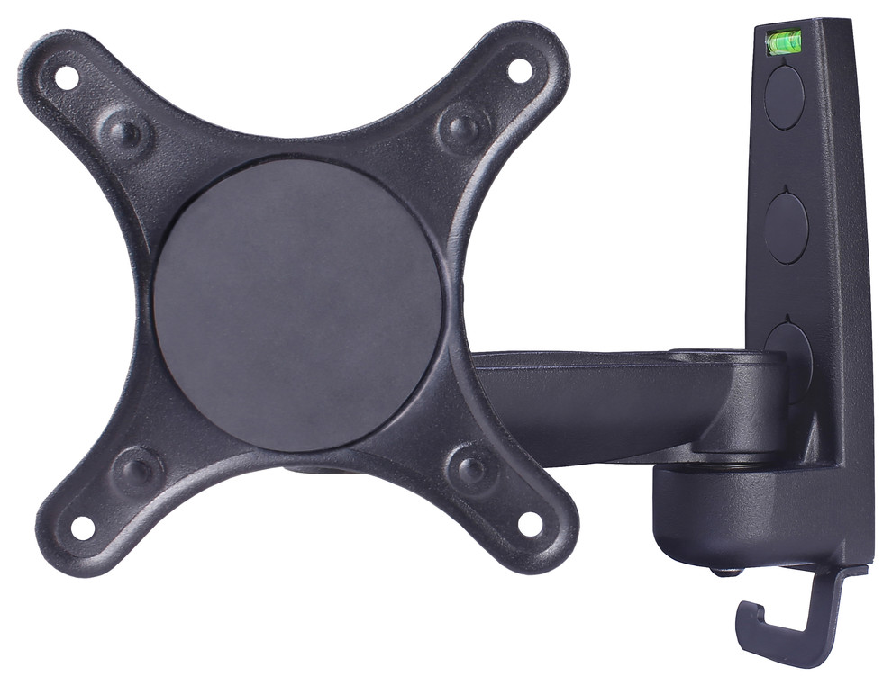 Level Mount Single Arm Single Stud TV Mount, Fits 10" to 50" TVs
