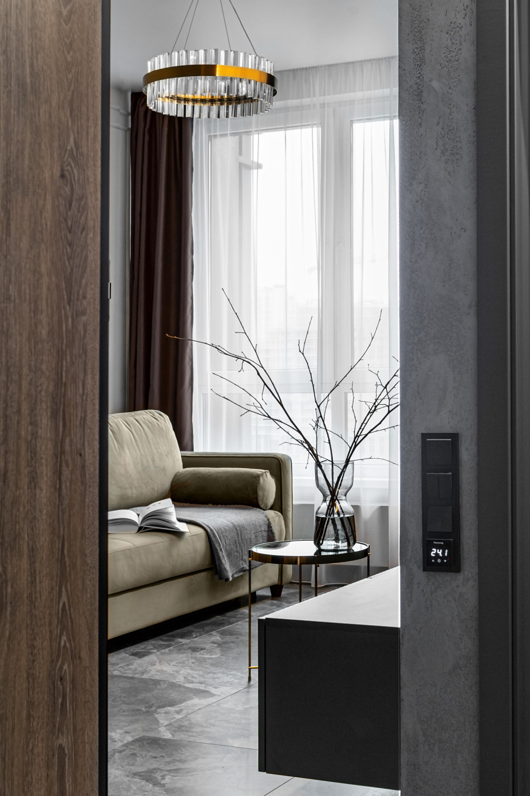 Однокомнатная квартира для девушки 37,5 м2