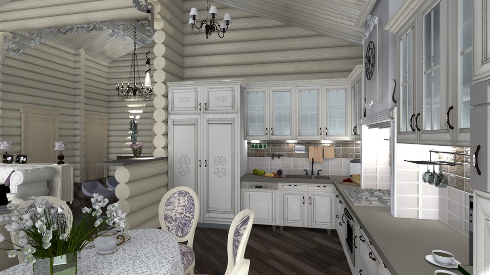 ДЕРЕВЯННЫЙ ДОМ В СОСНОВОМ БОРУ