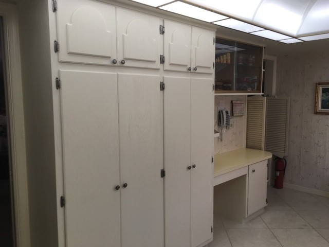 Schweitzer's painted kitchen