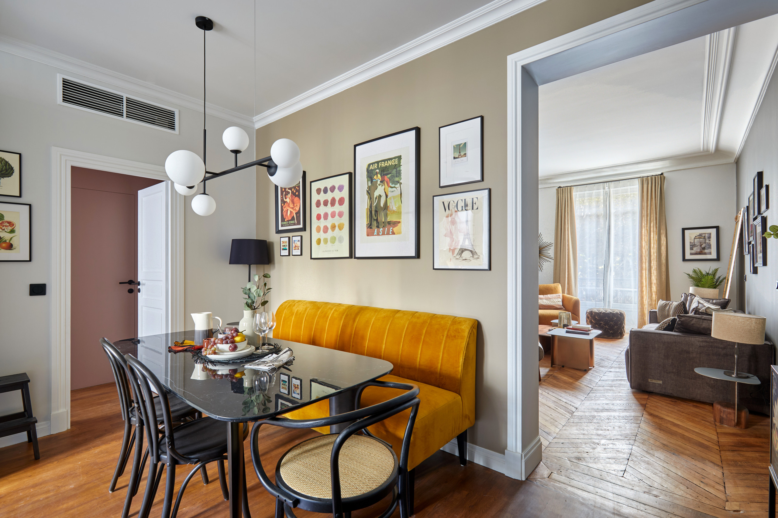 Projet Saint Michel I Appartement Ocre & Or