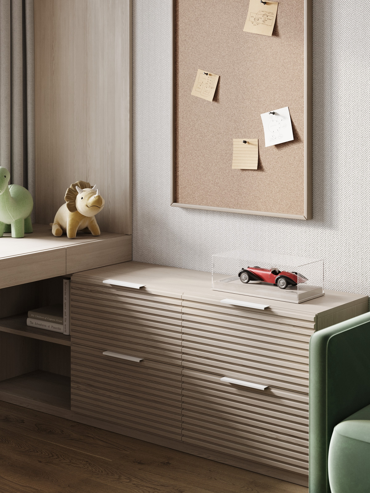 ЖК «Ultra City», квартира в стиле современный минимализм в теплой светлой гамме