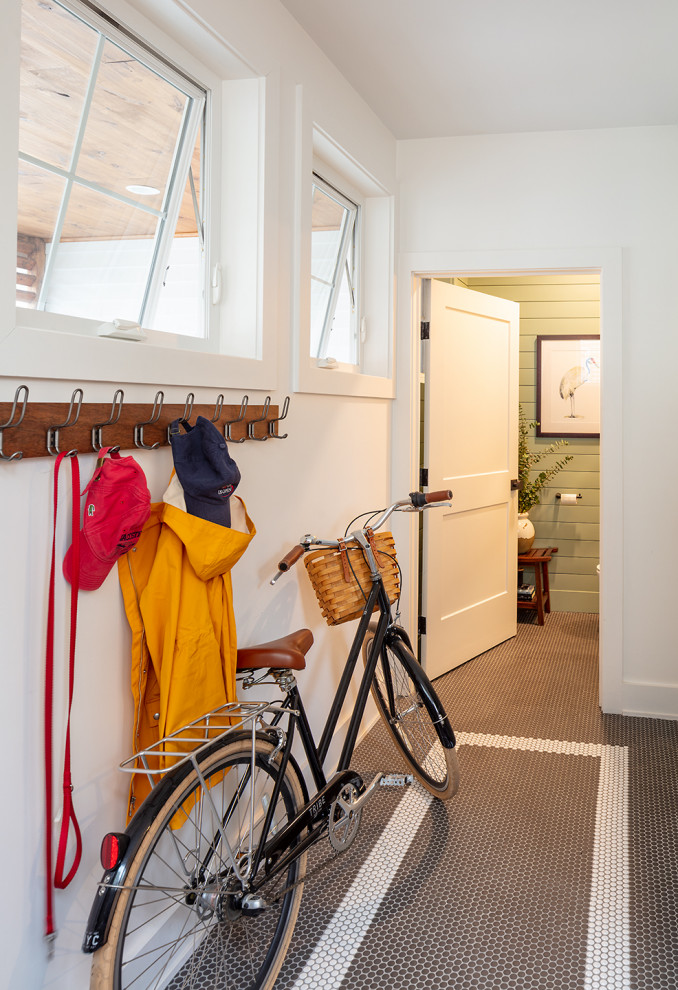 Home design - transitional home design idea in Providence