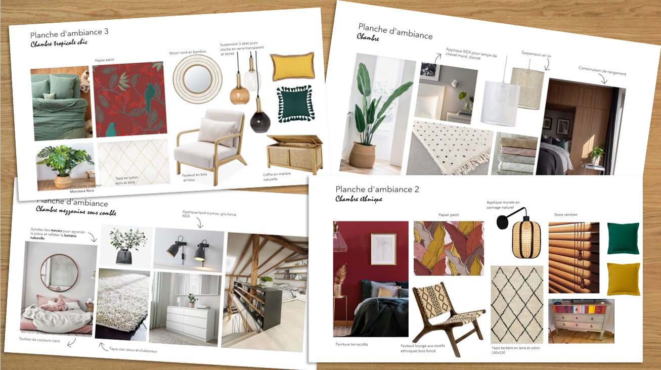 PLANCHES D'AMBIANCES