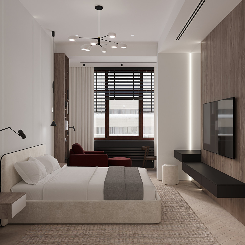 Дизайн интерьера квартиры 160м2 в Хамовниках