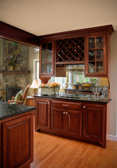 what are the dimensions length of wet bar and size of wall cabinets?