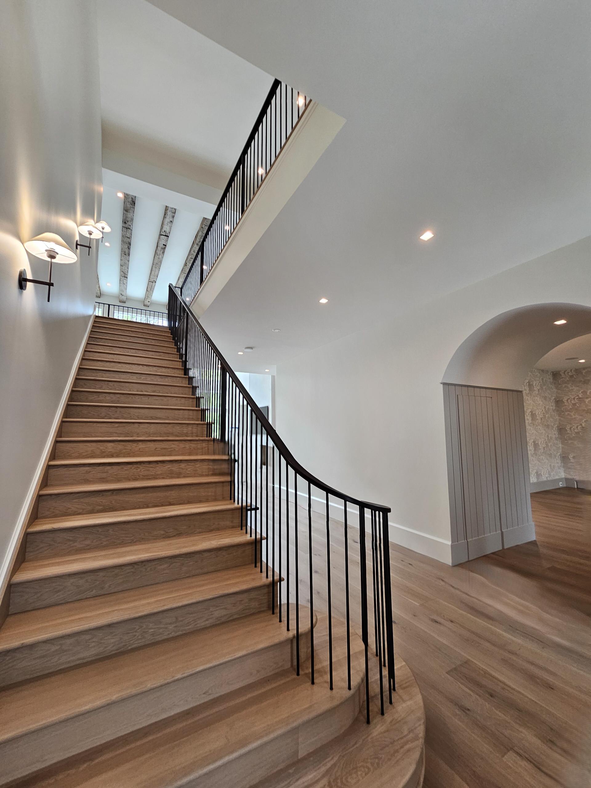 119_Remarkable White Oak Staircase, McLean, VA 22101