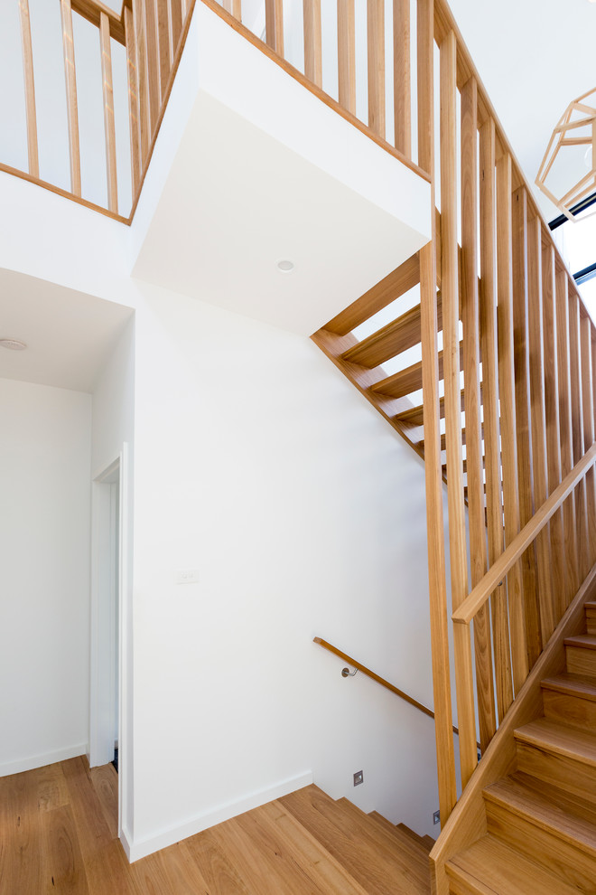 This is an example of a contemporary staircase in Melbourne.
