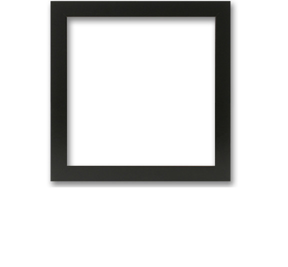 Matte Black Solid Wood Photo Poster Picture Frame, 8x10