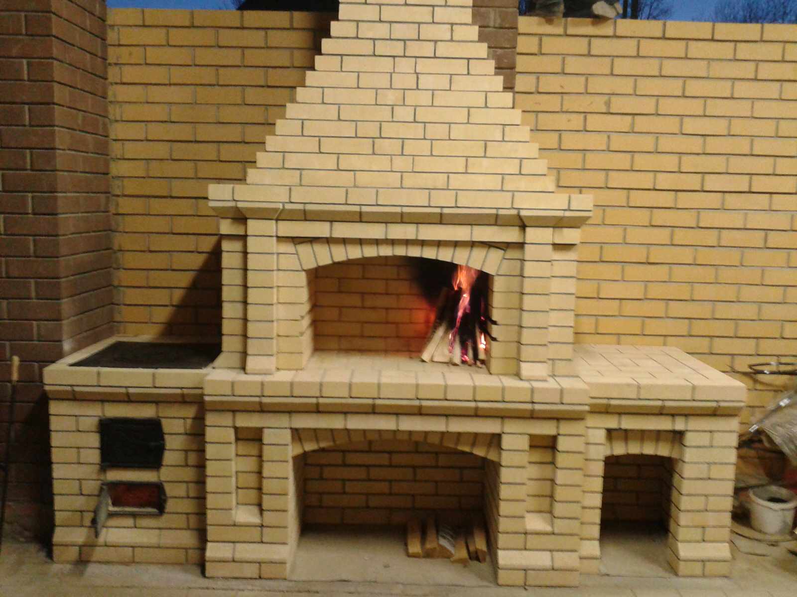 портфолио-камины и барбекю