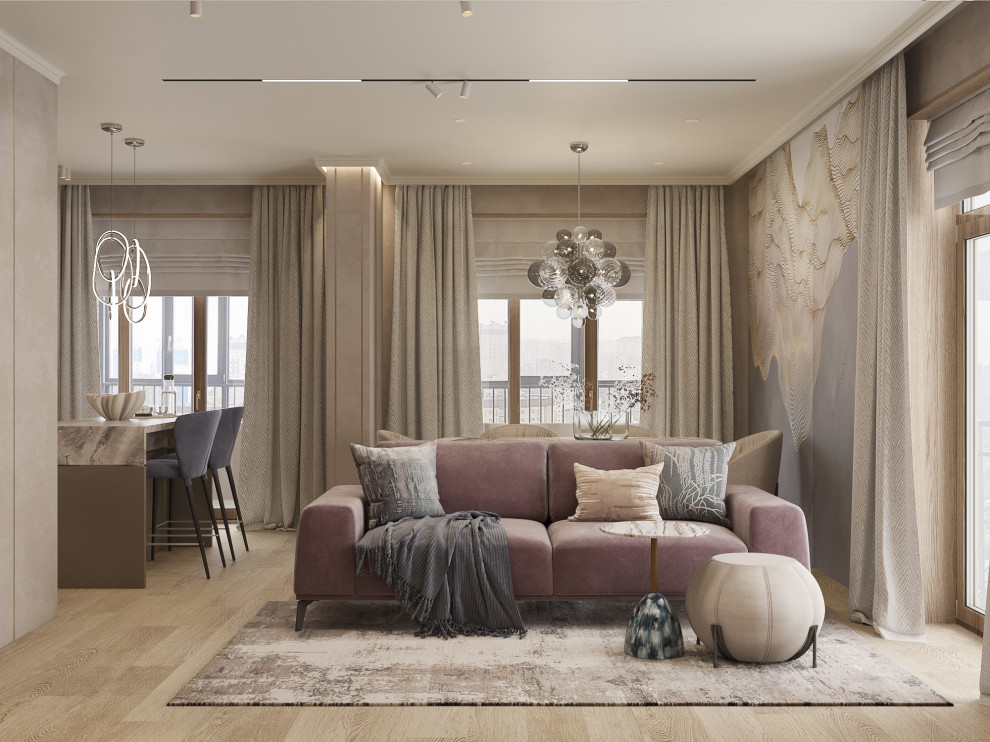 Дизайн квартиры в г. Новосибирск, ЖК Державина 50.