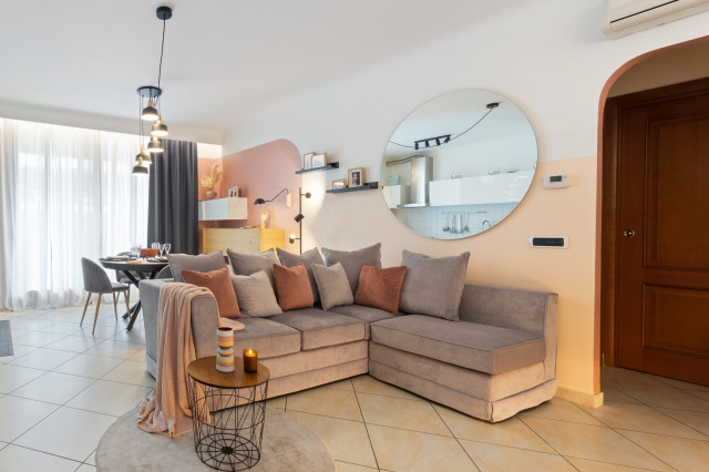 Zona giorno e Living moderni in centro a Roma contemporary-family-room