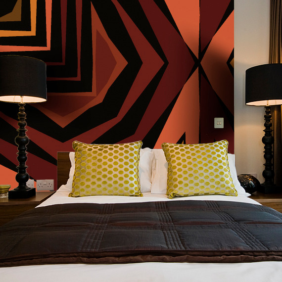 Принты обоев и стеновых панно