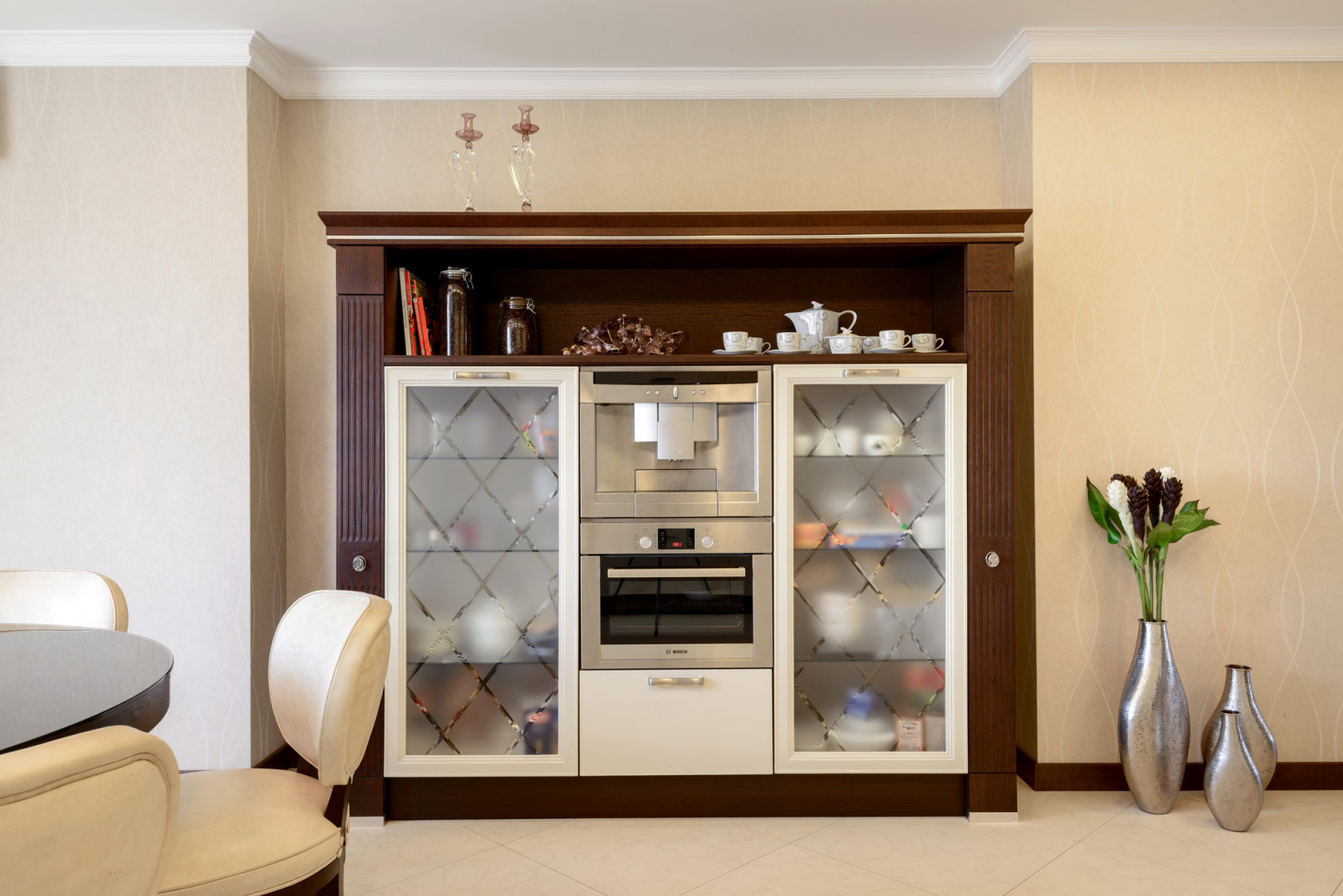 Сдержанное ар-деко для большой семьи