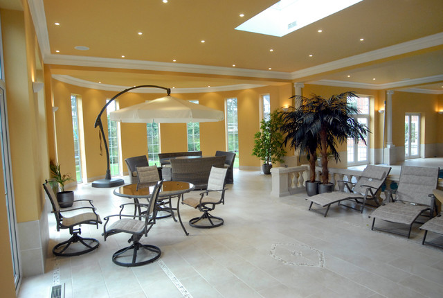 Indoor swimming Pool Complex middelhavsstil-pool