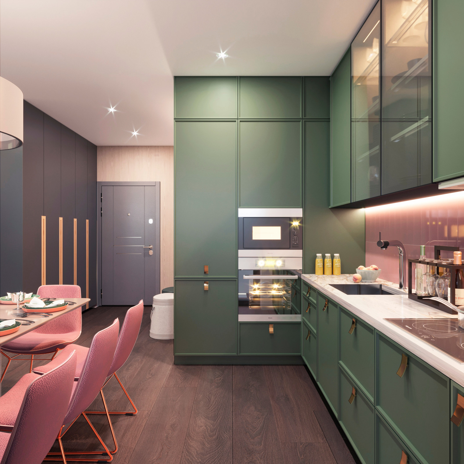 Уютная однушка в цвете