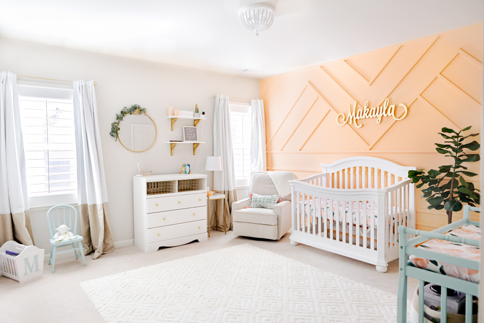 Baby Nursery - Complete interior makeover of a baby nursery
