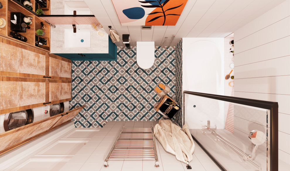 Квартира с потолками 3.4 м для молодой пары