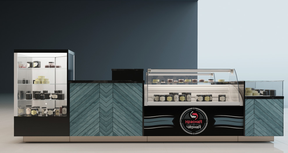 Проект торгового островка "caviar"