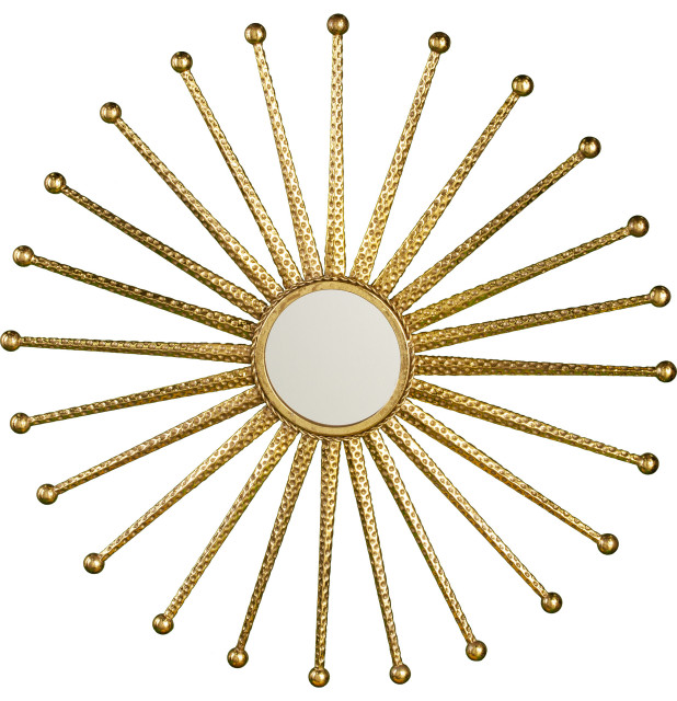 Mandi Starburst Wall Mirror Midcentury Wall Mirrors by HedgeApple