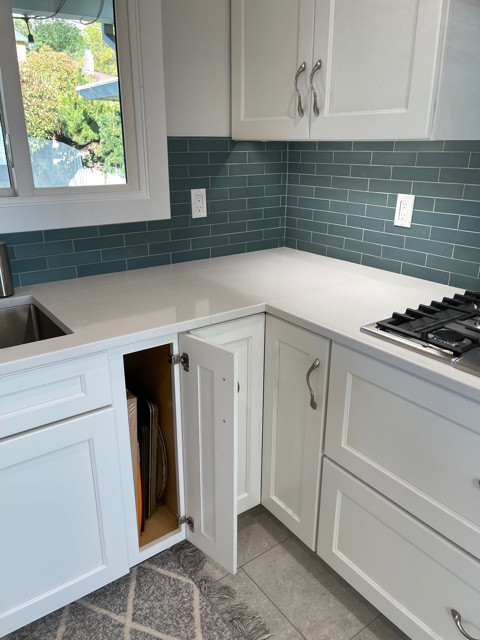 El Cerrito Hills Bright and Brick Kitchen