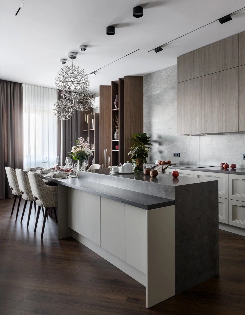 Реализация 3-х комнатной квартиры в стиле "Современная классика"