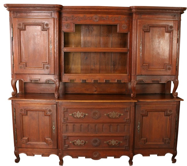 antique buffet cabinet