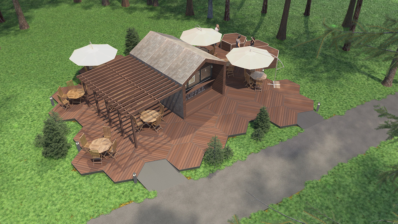 Проект организации нестационарного торгового объекта