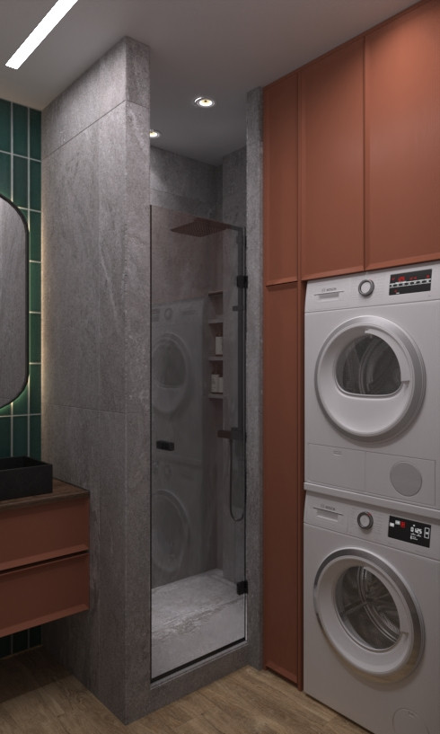 Санузел в современном стиле