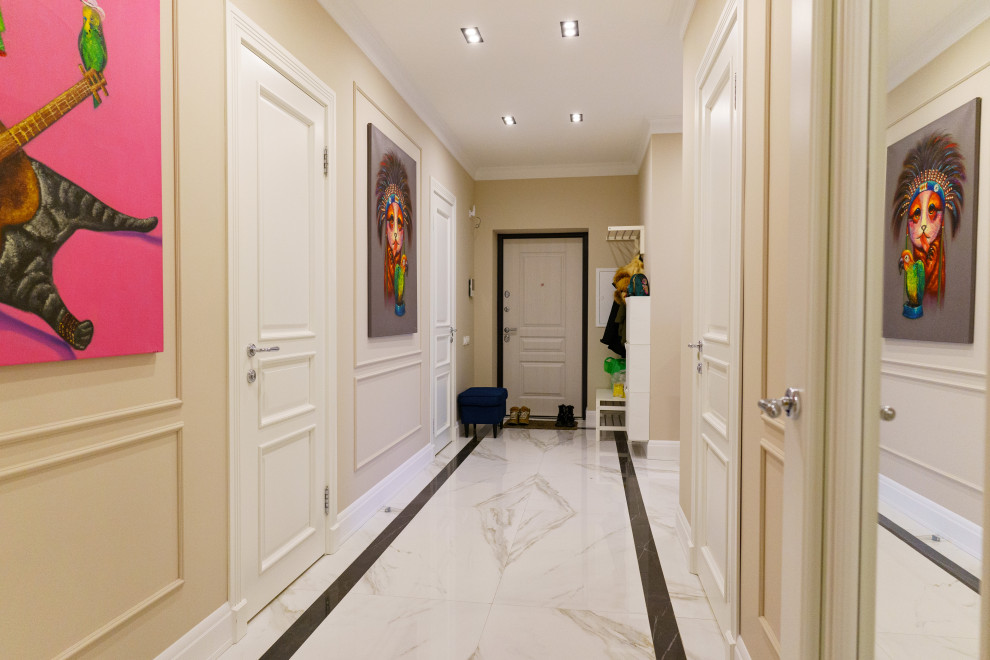 Дизайнерский ремонт квартиры 130 м²