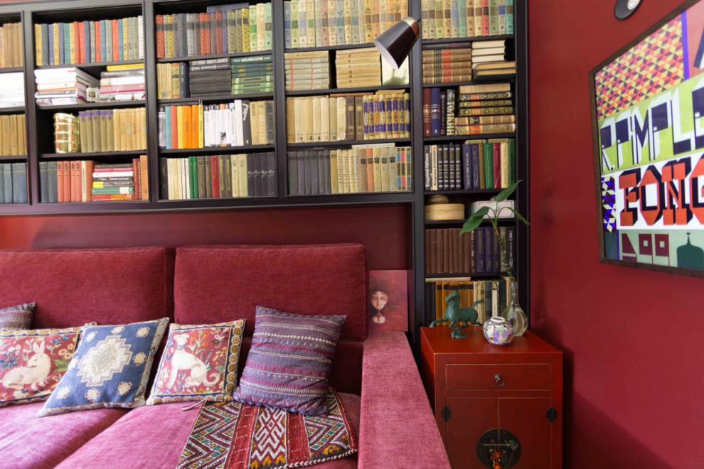 Библиотека из МДФ в эмали