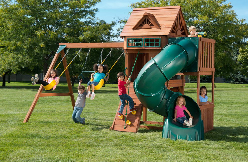 children's backyard swing sets