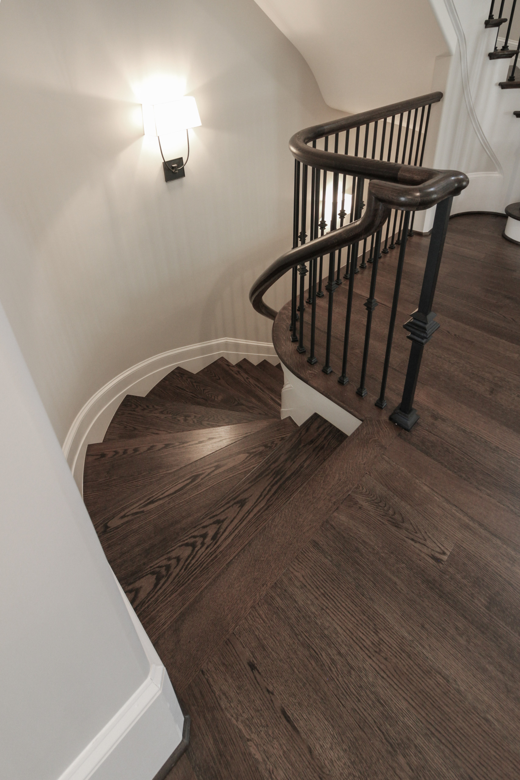 86_ Gorgeous Floating Curved Staircase, McLean VA 22066