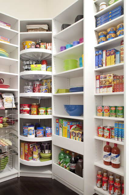 Pantry With Corner Lazy Susan Kitchen Philadelphia By The