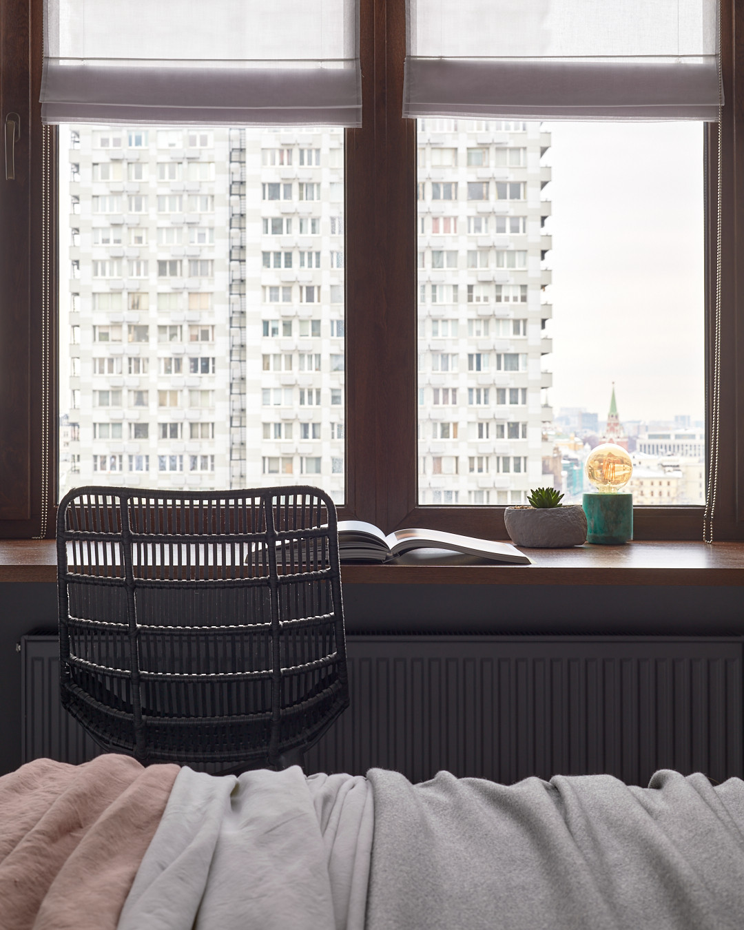 Квартира для балерины с видом на Кремль на Новом Арбате