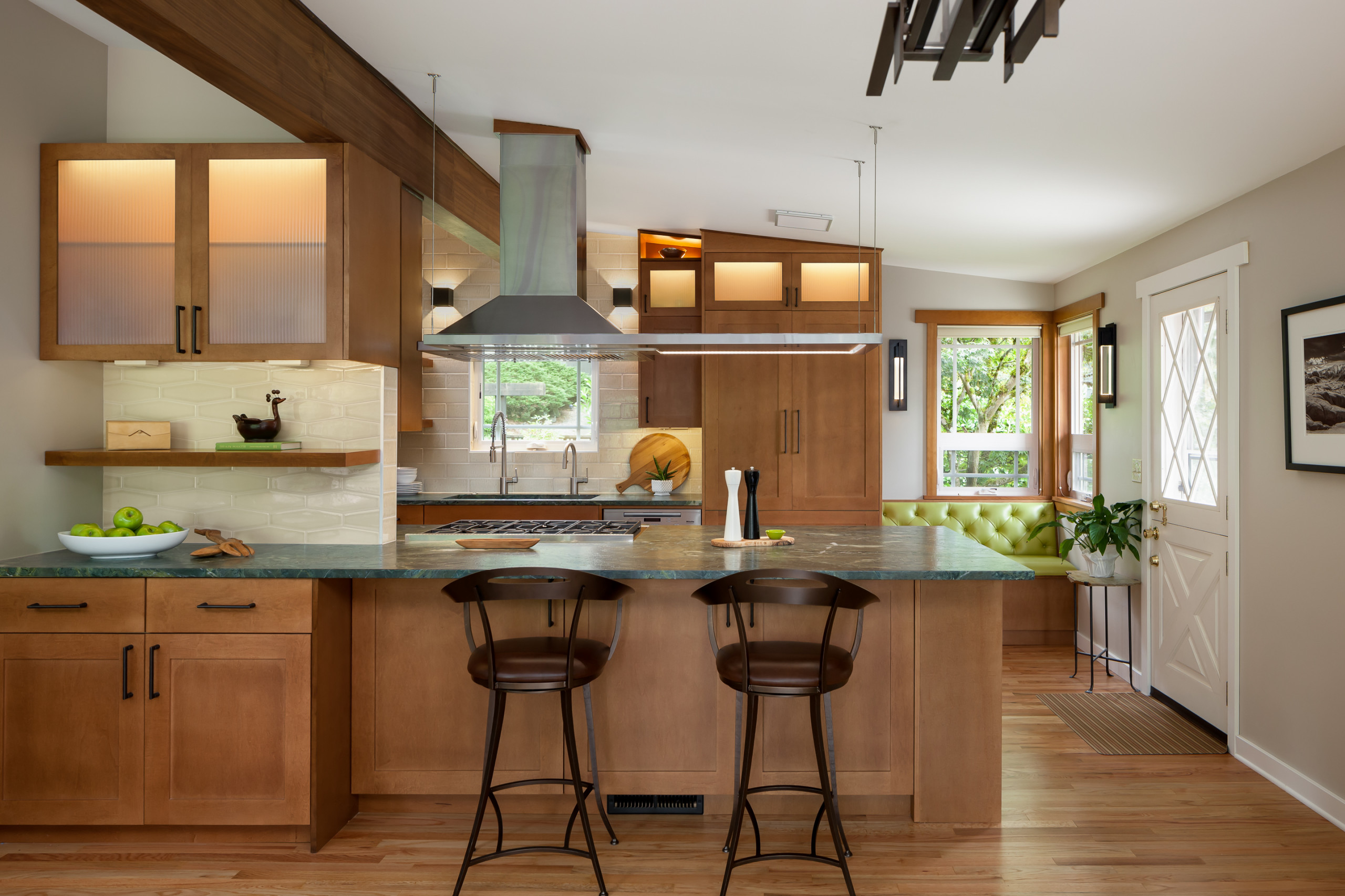 Kitchen Remodel with Custom Hood