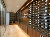 Contemporary Wine Cellar by Ameen Ayoub Design Studio