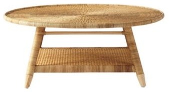 Natural Woven Coffee Table
