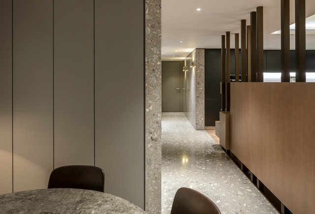 Appartamento Hoxton London midcentury-living-room