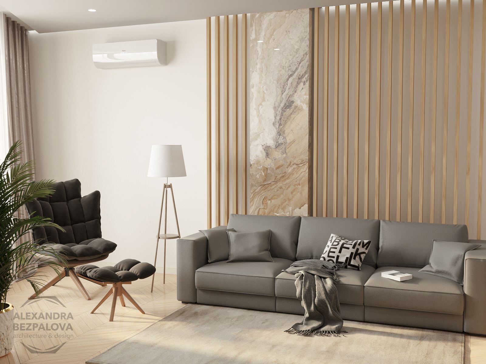 Дизайн проект квартиры на ул. Комсомольская г. Хабаровск