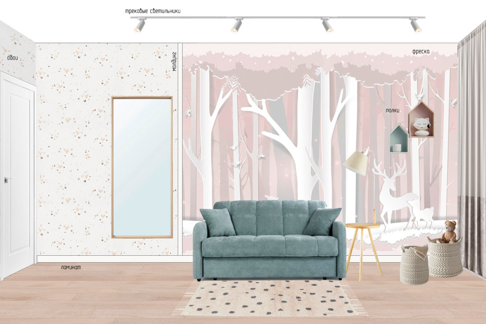 2-к квартира. Коллажи, виз