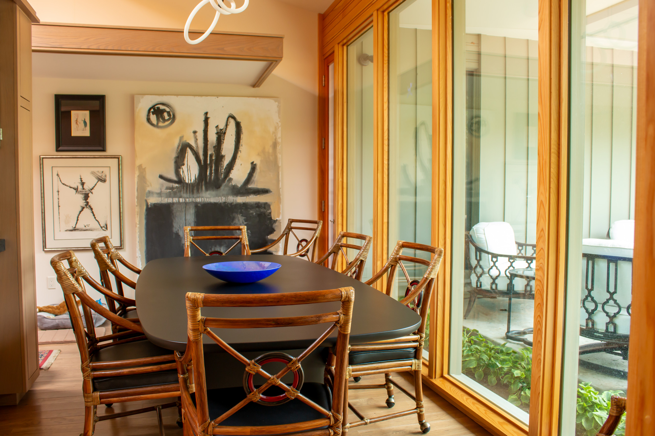 Frank Lloyd Wright Inspired Interior (Corcoran)
