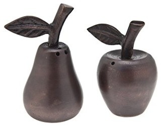 pear salt and pepper shakers
