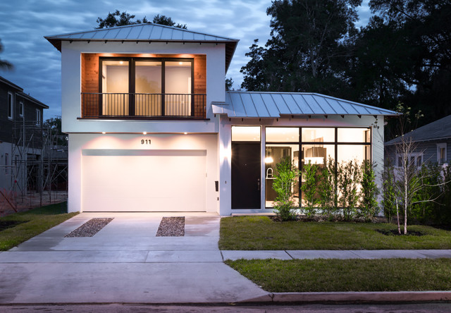 Golfview contemporain-facade