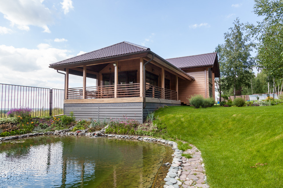 Родовое гнездо - трехэтажный загородный дом в Нижегородской области