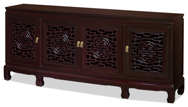 72 Inch Dark Cherry Rosewood Longevity Design Sideboard With 72 Inch Dark Cherry Rosewood Longevity