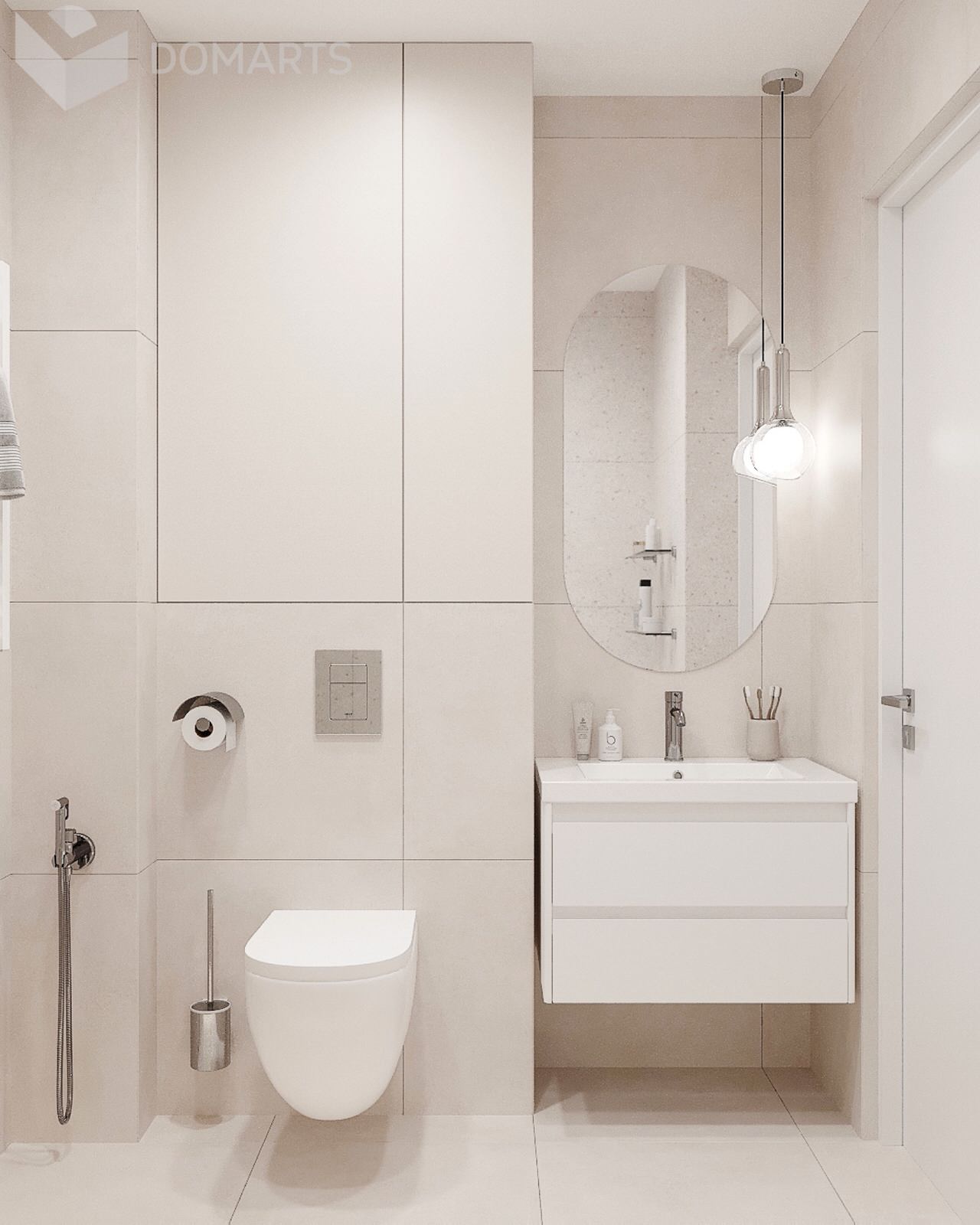 Ванная комната 3,3 м2