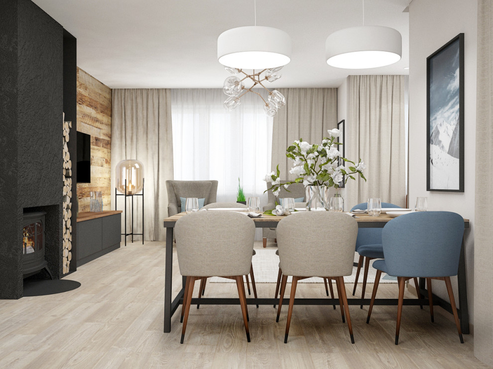 Интерьер коттеджа в СПб