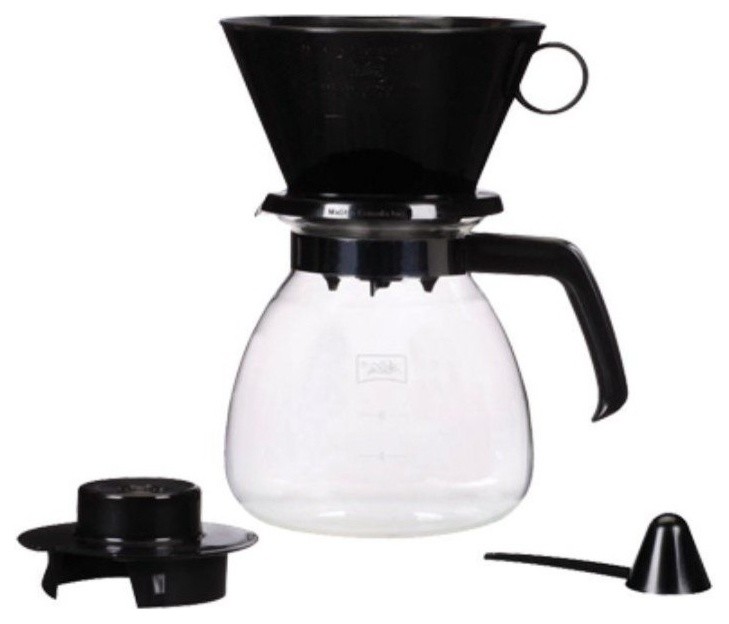 Melitta 10 Cup Black Coffee Maker Contemporary Coffee Makers by