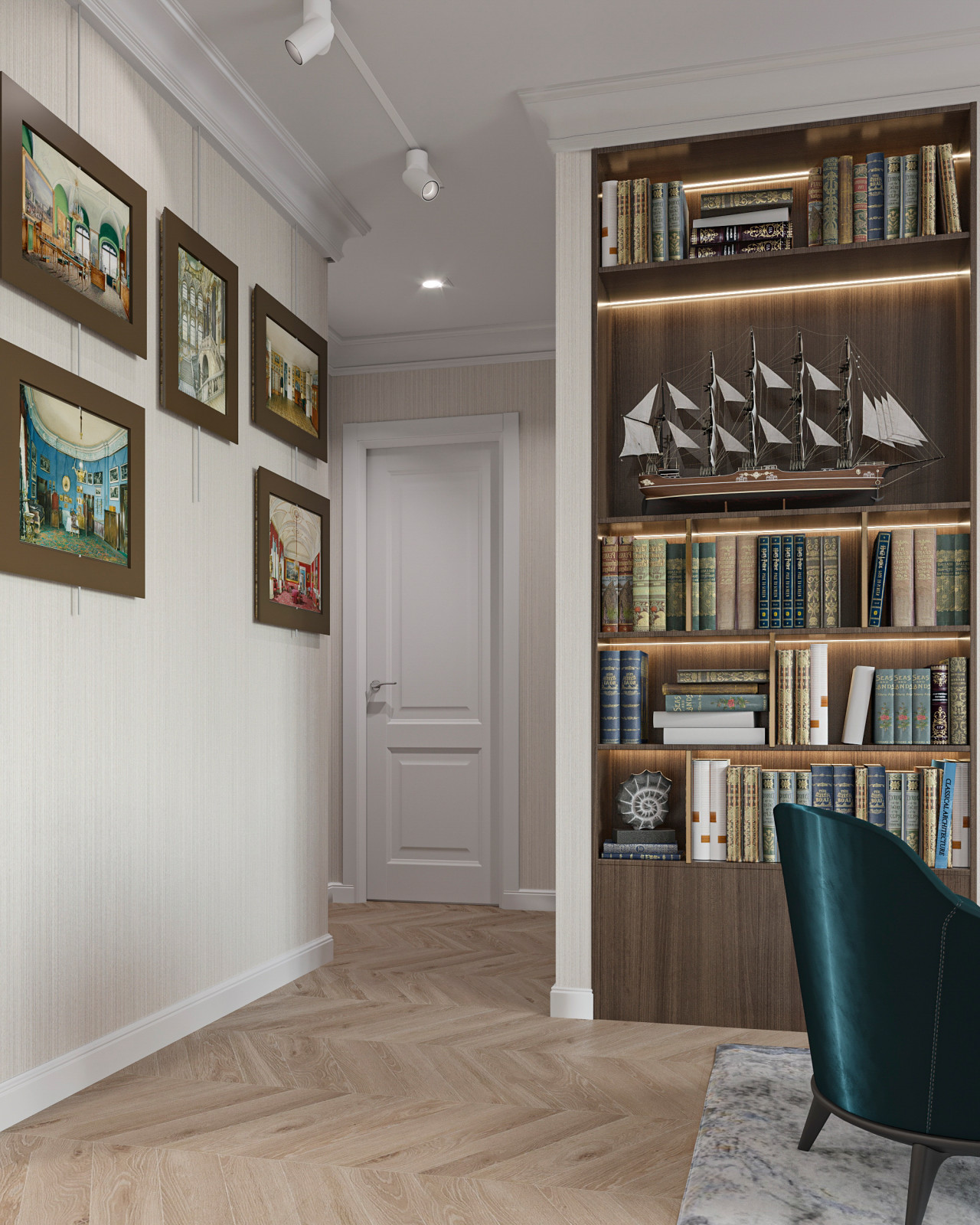 Квартира в стиле современная классика